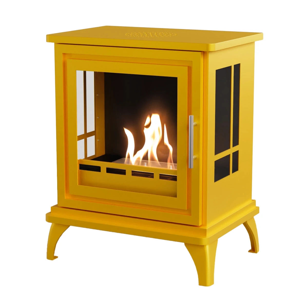 Nashville – Yellow Freestanding Bioethanol Stove