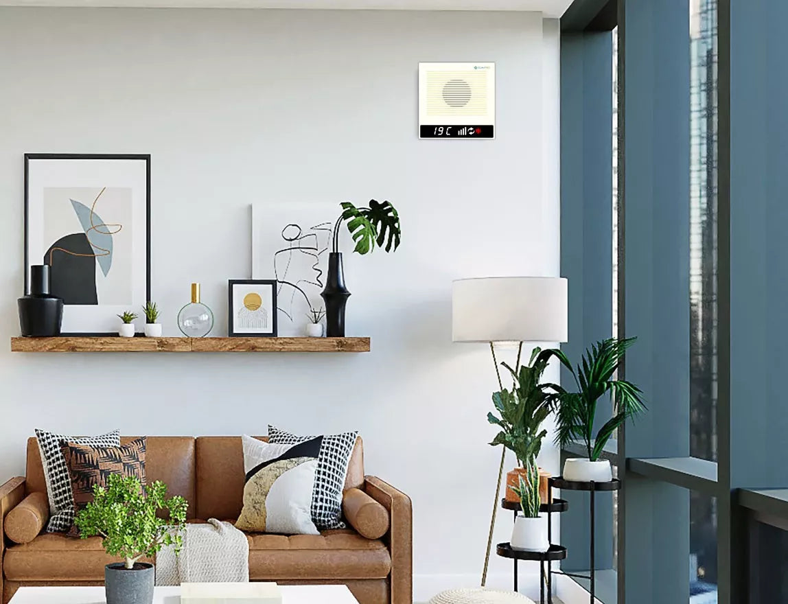 Recuperator CLIMTEC Quattro 100 standard – Single Room MVHR Heat Recovery System