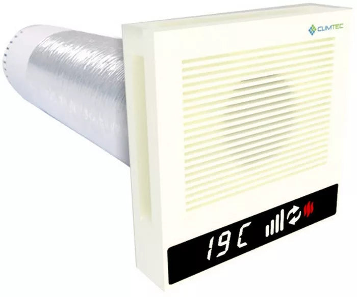 Recuperator CLIMTEC Quattro 100 standard – Single Room MVHR Heat Recovery System