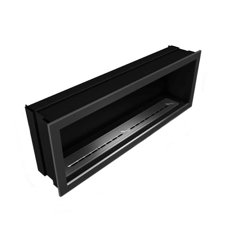 Icon Slimline Firebox SFB1350 Brushed Steel