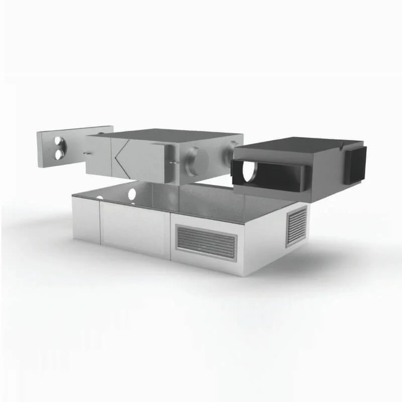 Helty Flow 800 (Version Pure) Decentralised Commercial MVHR System for Schools & Offices