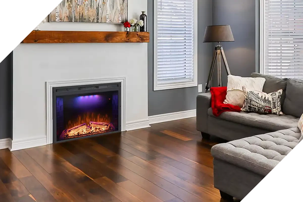 Pyrope 90 cm - Electric Fireplace Insert