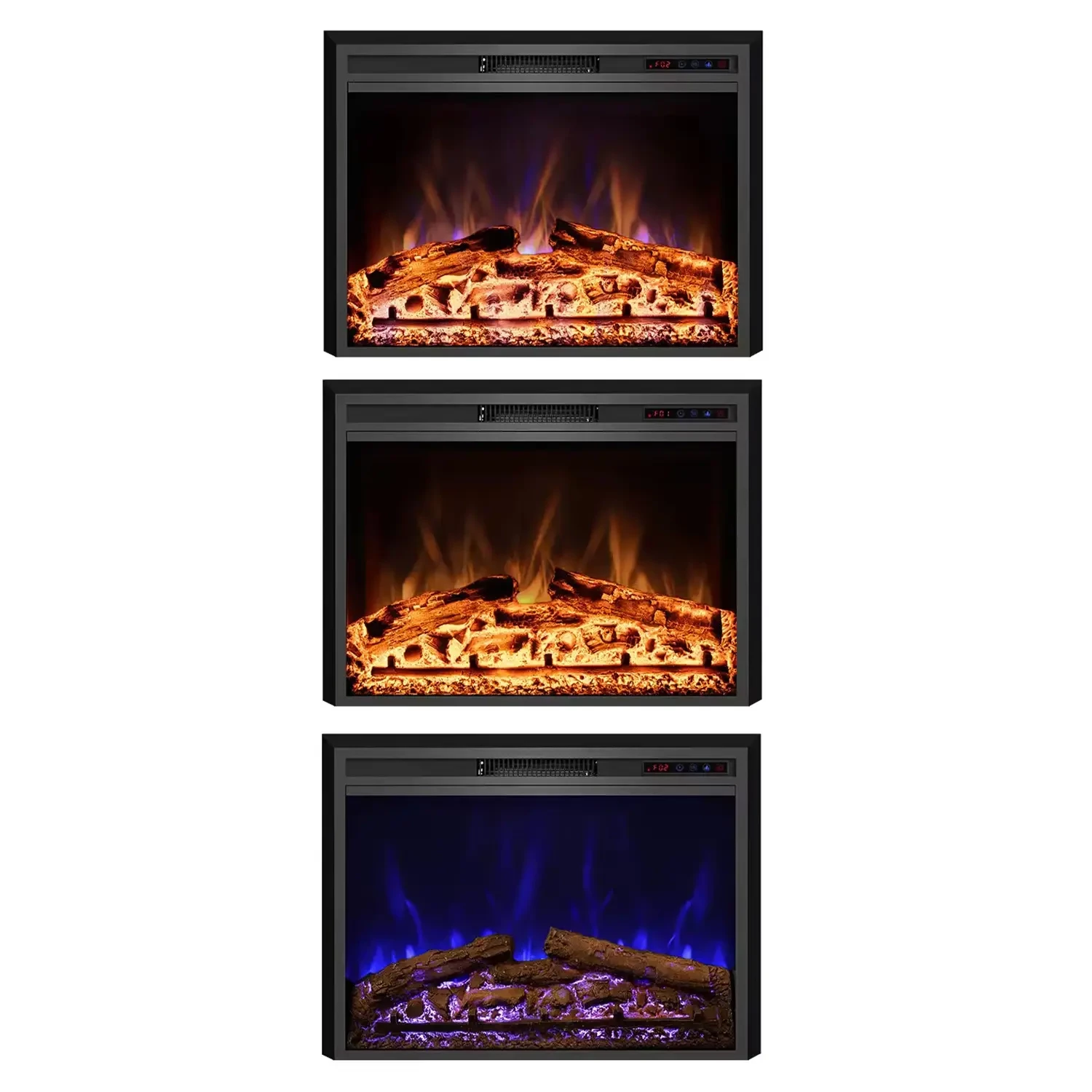 Pyrope 90 cm - Electric Fireplace Insert