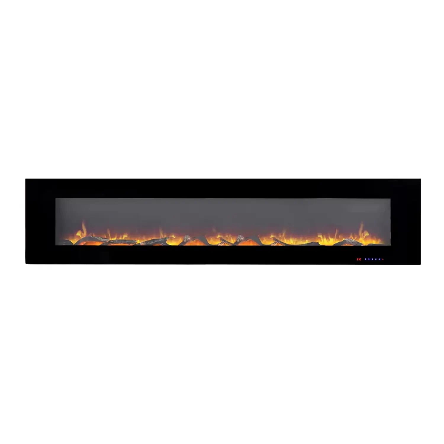 Azurite 213 cm - Wall-mounted Electric Fireplace