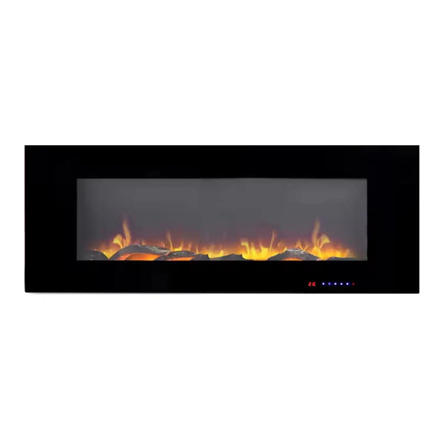Azurite 127 cm - Wall-mounted Electric Fireplace