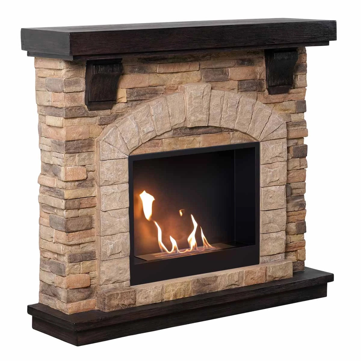 Eira Freestanding Bioethanol Fireplace