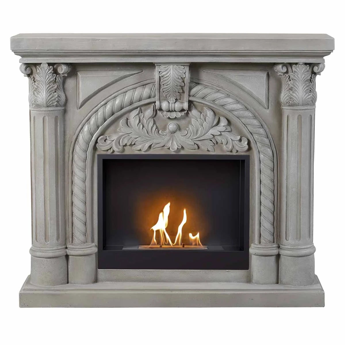 Embla Freestanding Bioethanol Fireplace