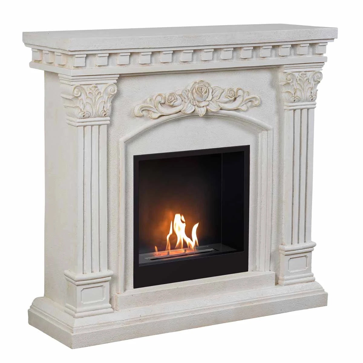 Freyr Freestanding Bioethanol Fireplace