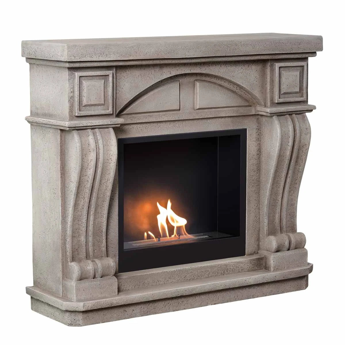 Logi Freestanding Bioethanol Fireplace