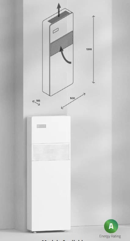 Powrmatic Vision Verticool 3.1 DW Inverter Air Conditioner And Heat Pump 3.1kw